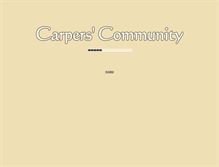 Tablet Screenshot of carpers-community.de